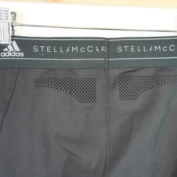 Adidas Stella‎ Mccartney Black Crop Leggings Size Small - Picture 3 of 7